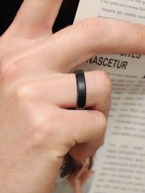 New KING WILL BASIC 4MM TUNGSTEN RING - Size 6.5